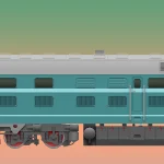 DF4 Diesel Locomotive