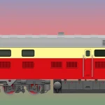 DF4D Diesel Locomotive