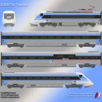 Countrylink X2000 Tilt Trainset