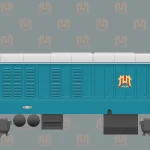 KCR EMD G16 Diesel Locomotive (Early Color Scheme)