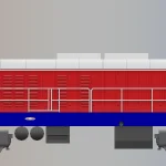 MTR EMD G16 Diesel Locomotive