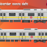 Delhi Metro Bombardier MOVIA Stock (Yellow)