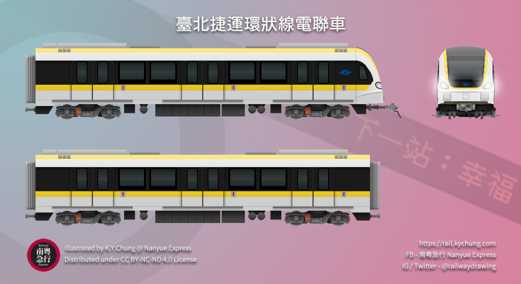 Hitachi Driverless Metro for Taipei Metro Circular Line