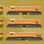 TRA G22 Diesel Locomotive