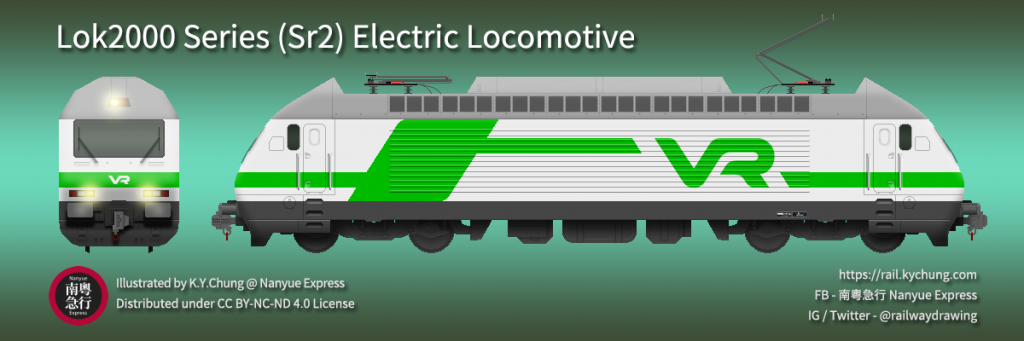 芬蘭國鐵Sr2型電力機車(綠色)