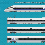 China Railway Highspeed CRH1A-A Zefiro