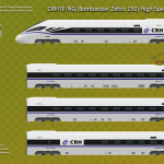 China Railway Highspeed CRH1E-NG Zefiro