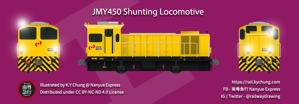 KCR KTK Jinchuang JMY450 Locomotive