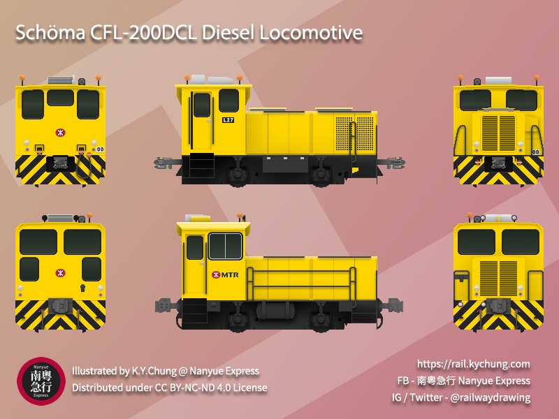 MTR Schöma CFL-200DCL Locomotive