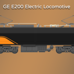 台鐵 E200 電力機車「鳴日號」塗裝