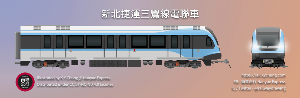 新北捷運三鶯綫電聯車